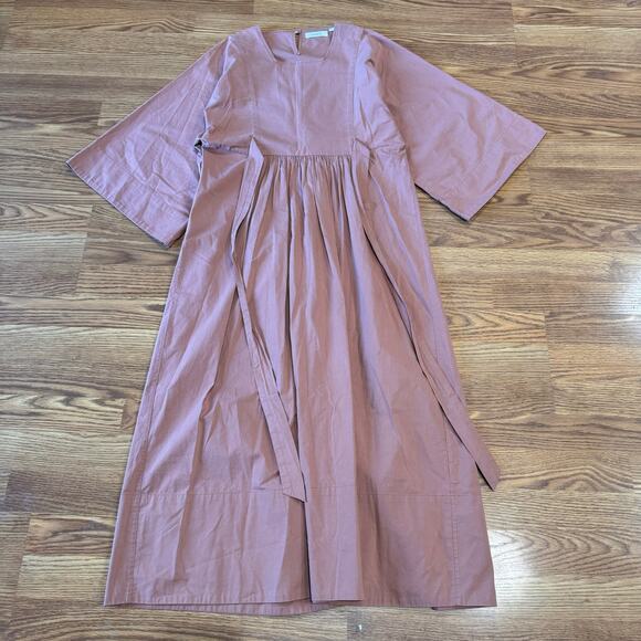 DOEN Avignon Midi bell like sleeves Dress in Sierra size S - Picture 12 of 12